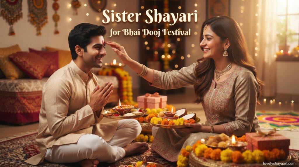 Sister Shayari for Bhai Dooj Festival