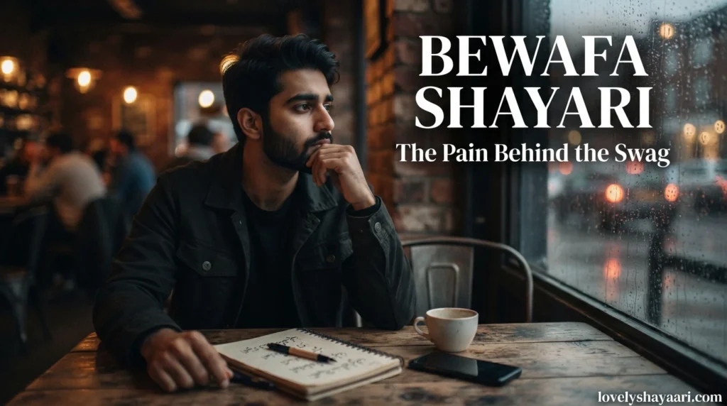 Bewafa Shayari — The Pain Behind the Swag