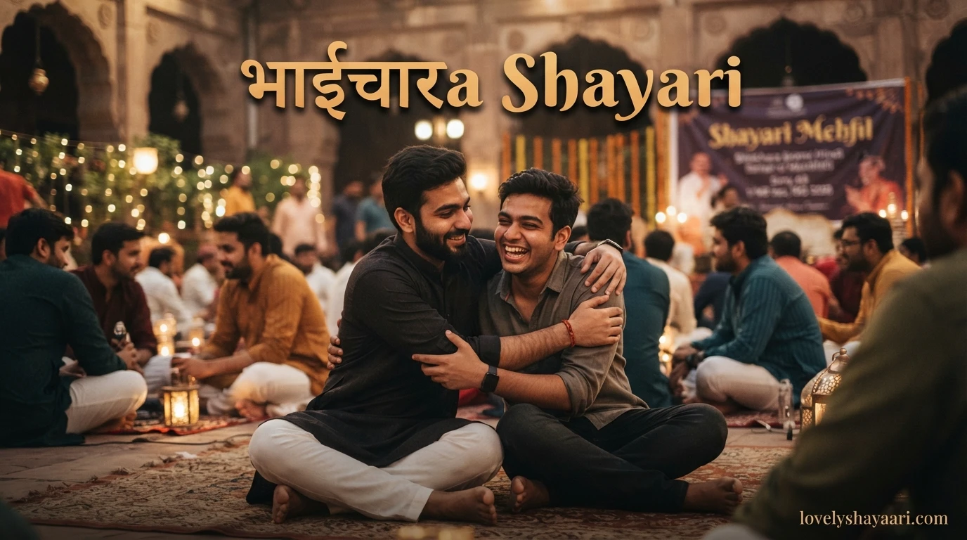 Bhaichara Shayari