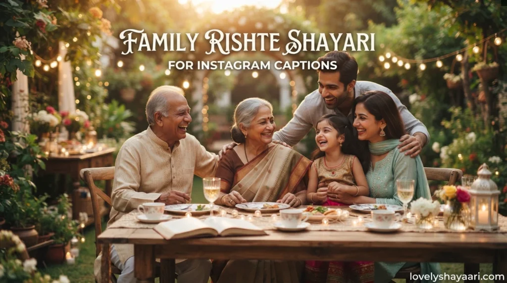  Family Rishte Shayari For Instagram Captions