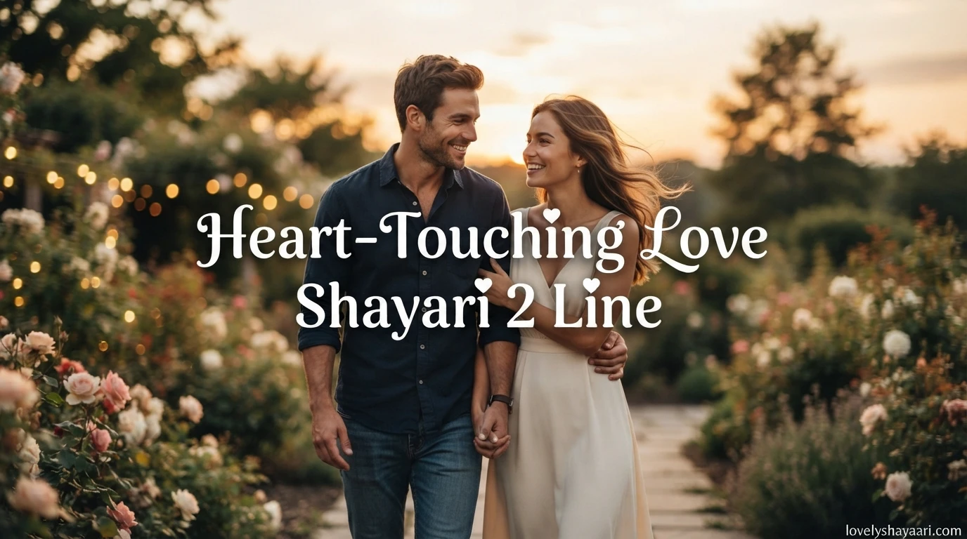 Heart-Touching Love Shayari 2 Line