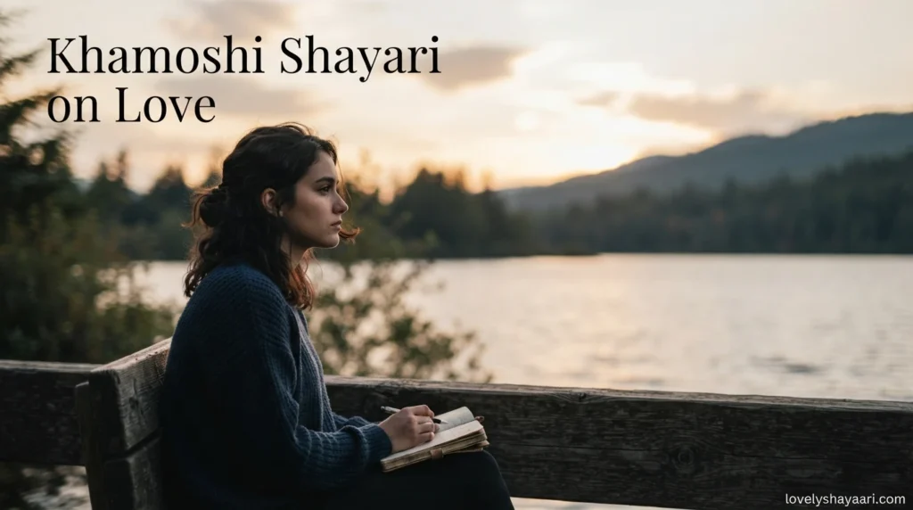 Khamoshi Shayari on Love