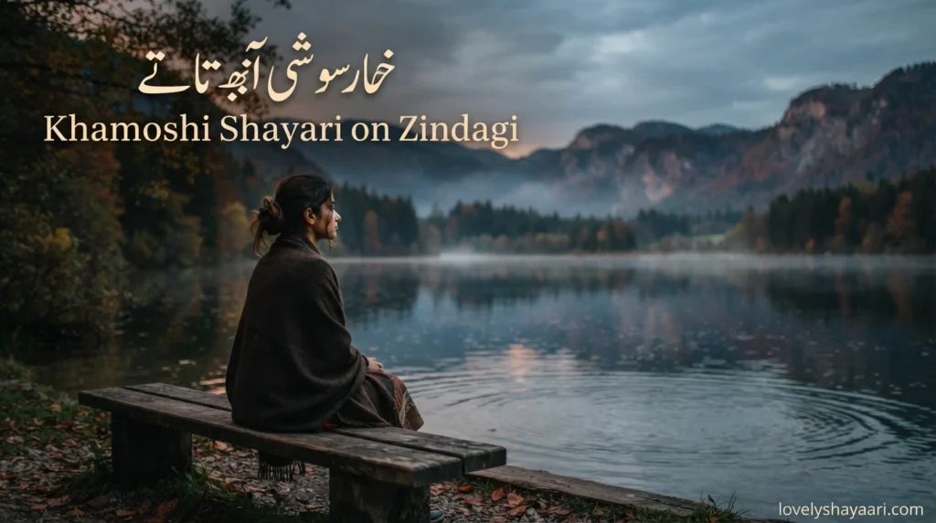 Khamoshi Shayari on Zindagi
