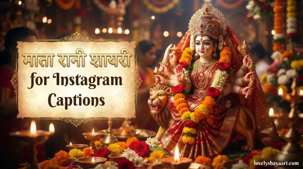 Mata Rani Shayari for Instagram Captions