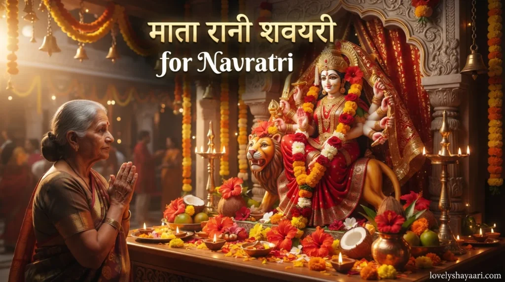 Mata Rani Shayari for Navratri
