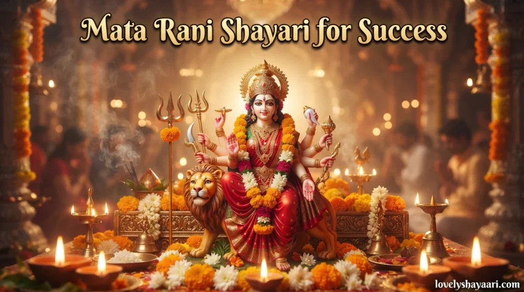 Mata Rani Shayari for Success