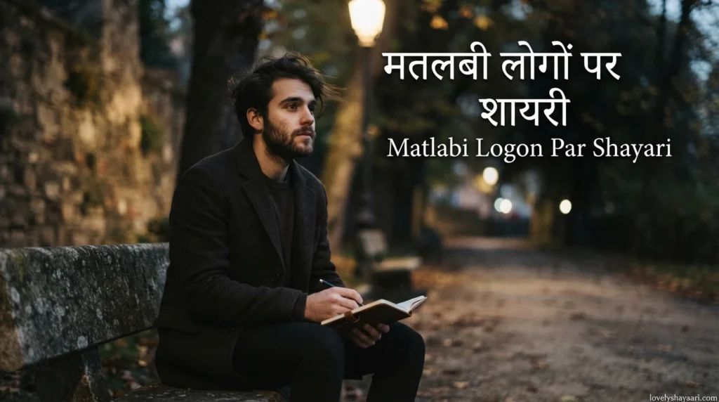 Matlabi Logon Par Shayari