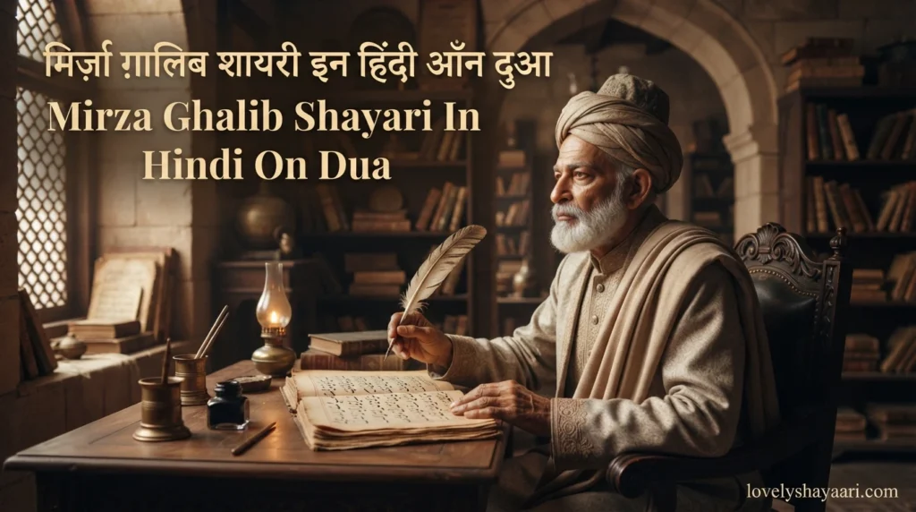 Mirza Ghalib Shayari In Hindi On Dua