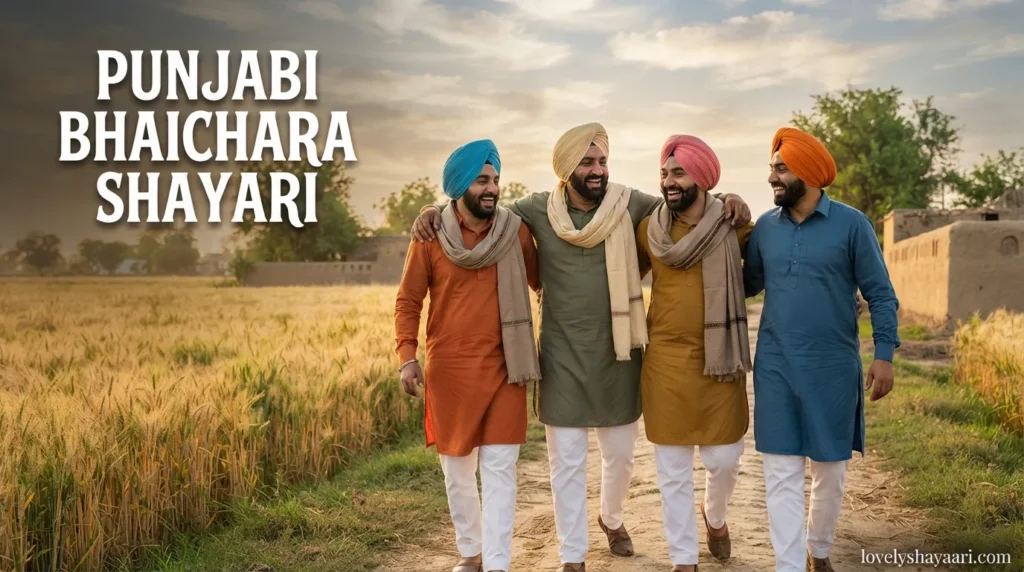 Punjabi Bhaichara Shayari