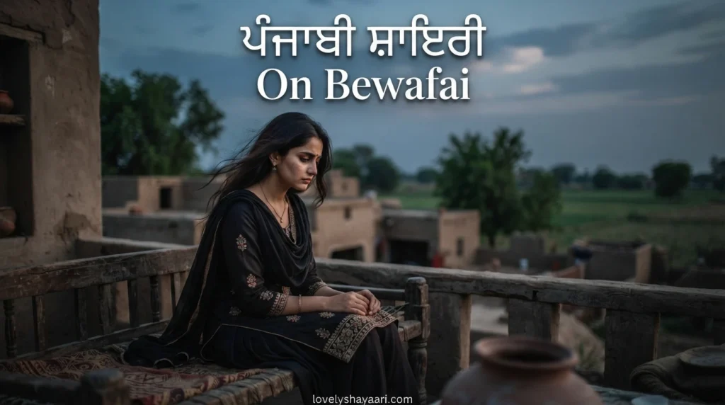 Punjabi Shayari On Bewafai