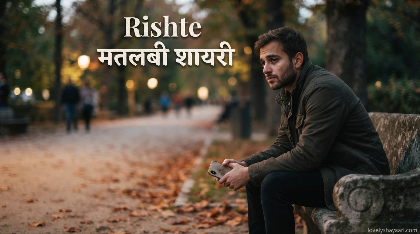 Rishte Matlabi Shayari