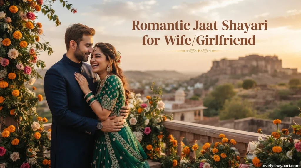 Romantic Jaat Shayari for Wife/Girlfriend