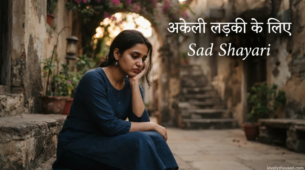 अकेली लड़की के लिए Sad Shayari