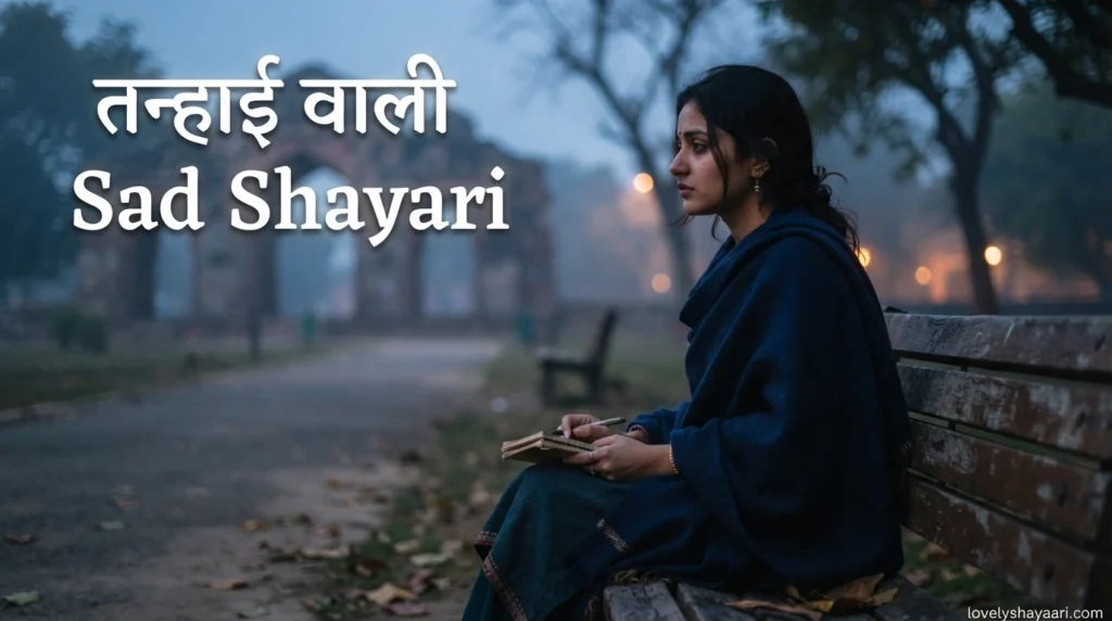 तन्हाई वाली Sad Shayari