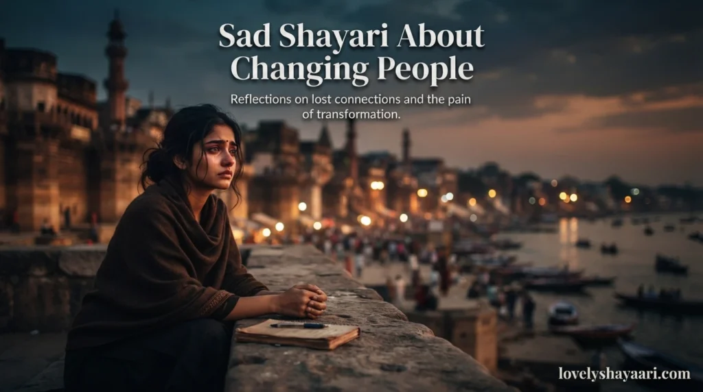 Sad Shayari About Changing People