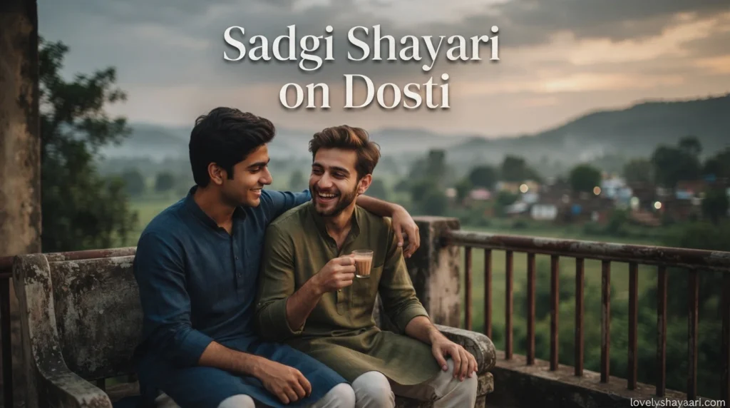Sadgi Shayari on Dosti