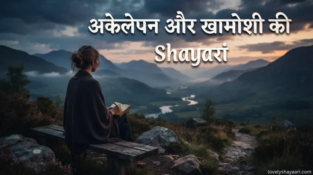 अकेलेपन और खामोशी की Shayari