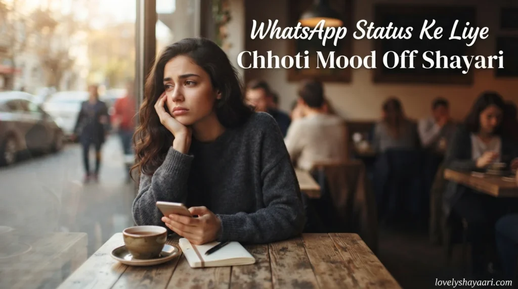 WhatsApp Status Ke Liye Chhoti Mood Off Shayari