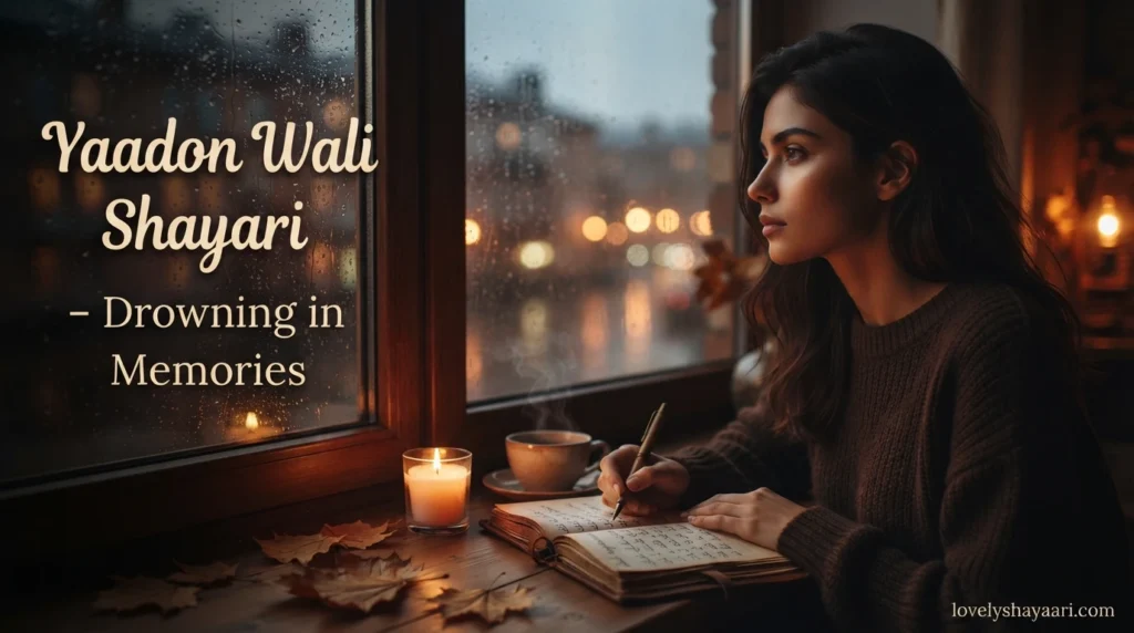 Yaadon Wali Shayari – Drowning in Memories