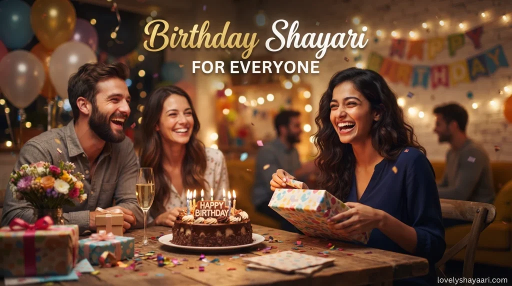 Birthday Shayari for Everyone 