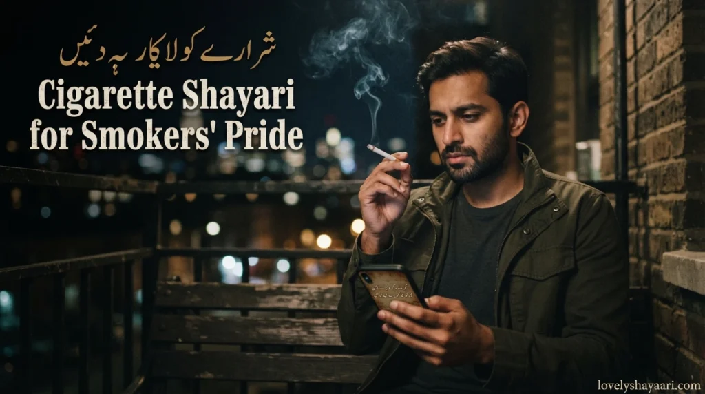Cigarette Shayari for Smokers' Pride