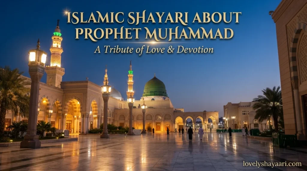 Islamic Shayari About Prophet Muhammad 