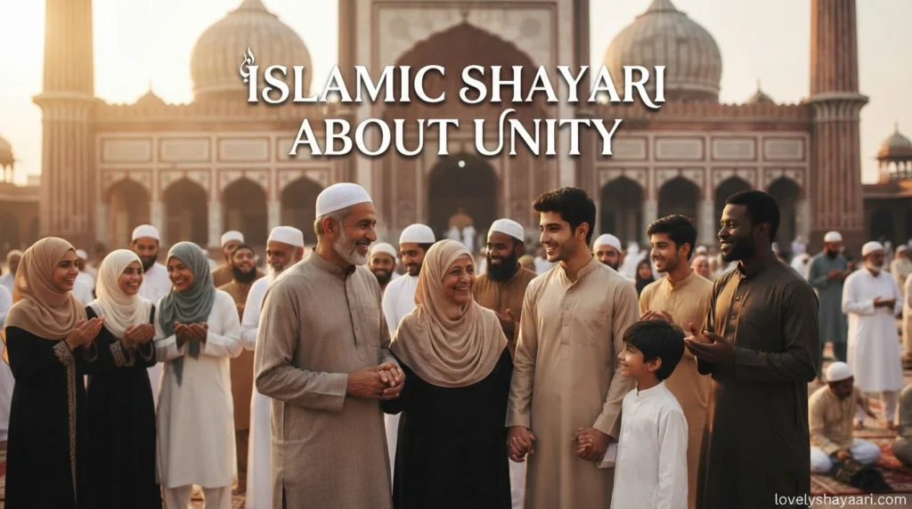 Islamic Shayari About Unity