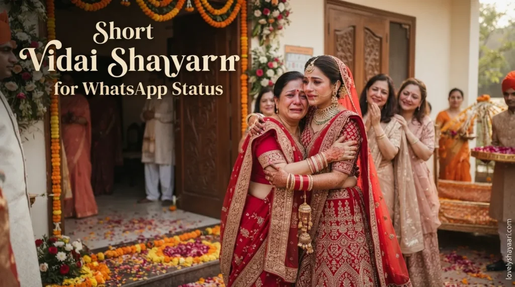 Short Vidai Shayari for WhatsApp Status